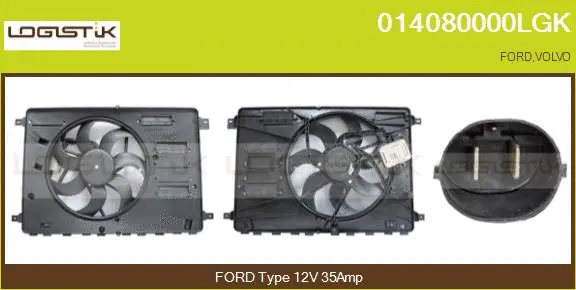 Electric Motor, radiator fan (014080000LGK)