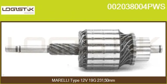 Armature, starter (002038004PWS)