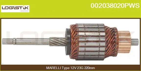 Armature, starter (002038020PWS)