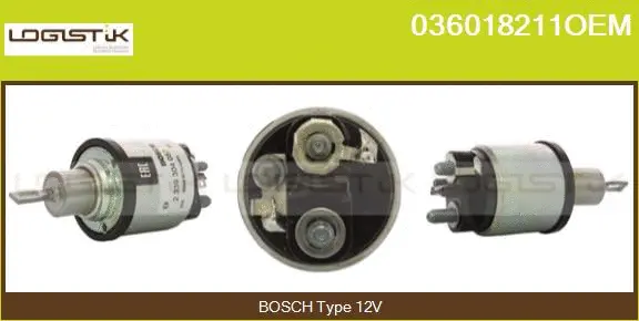 Solenoid Switch, starter (036018211OEM)