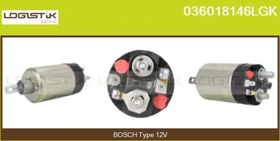 Solenoid Switch, starter (036018146LGK)