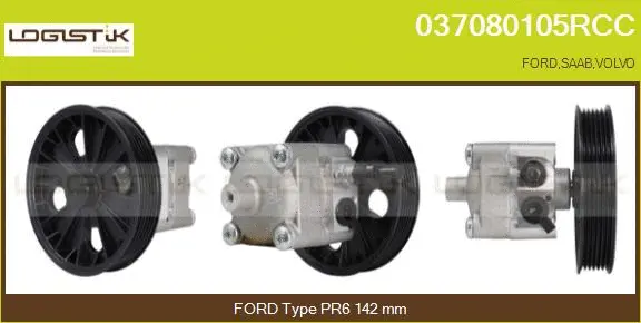 Hydraulic Pump, steering (037080105RCC)