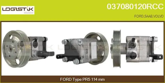 Hydraulic Pump, steering (037080120RCC)