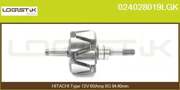 Rotor, alternator (024028019LGK)