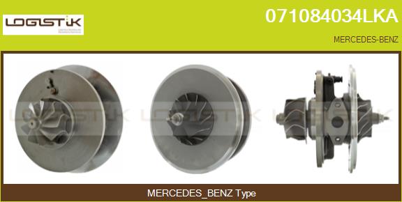 Core assembly, turbocharger (071084034LKA)