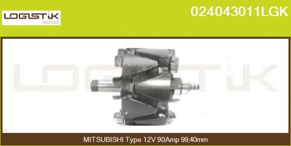 Rotor, alternator (024043011LGK)