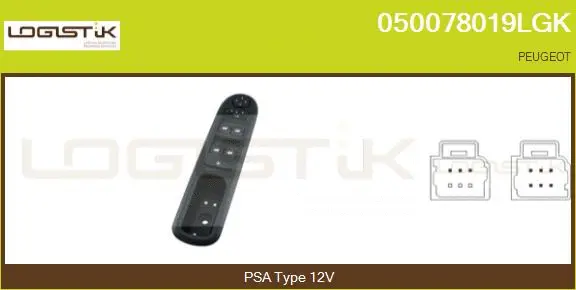 Switch, window regulator (050078019LGK)