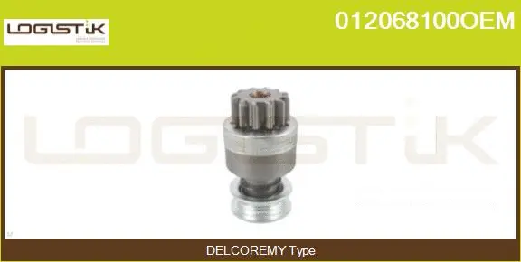 Pinion, starter (012068100OEM)