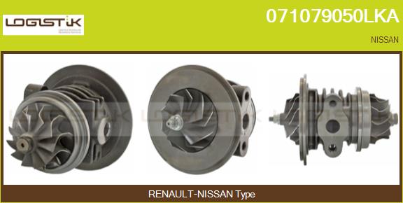 Core assembly, turbocharger (071079050LKA)