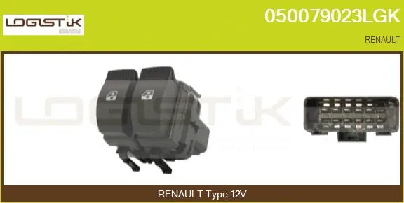 Switch, window regulator (050079023LGK)