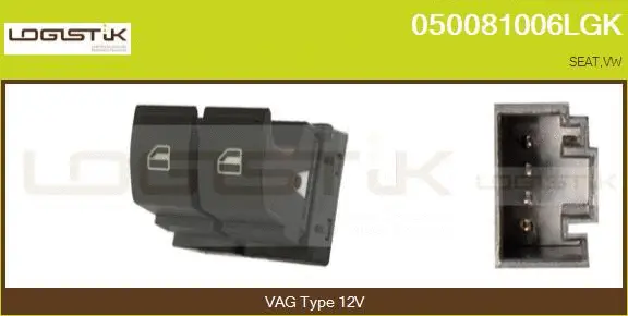 Switch, window regulator (050081006LGK)