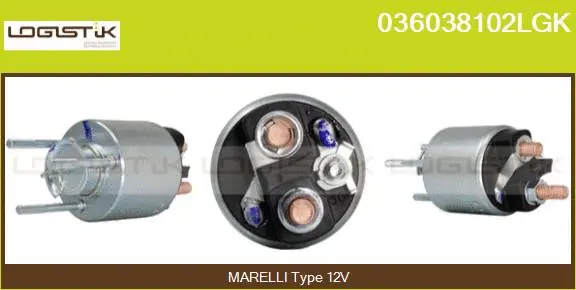 Solenoid Switch, starter (036038102LGK)