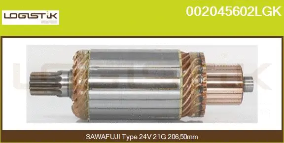 Armature, starter (002045602LGK)