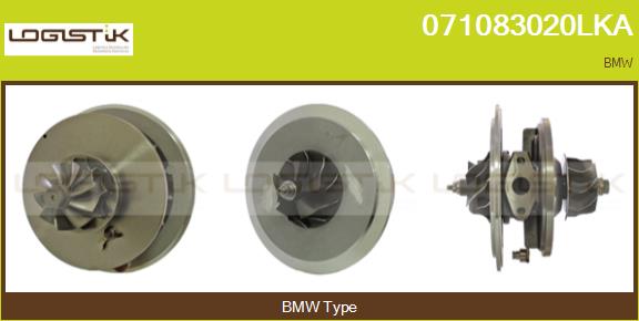 Core assembly, turbocharger (071083020LKA)