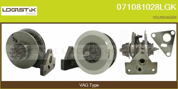 Core assembly, turbocharger (071081028LGK)