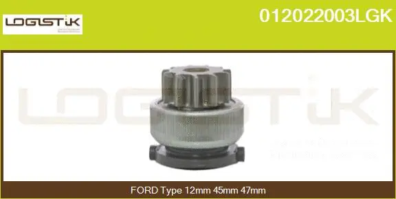Pinion, starter (012022003LGK)