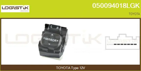 Switch, window regulator (050094018LGK)