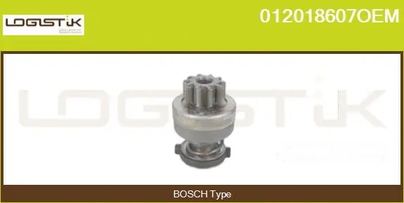 Pinion, starter (012018607OEM)