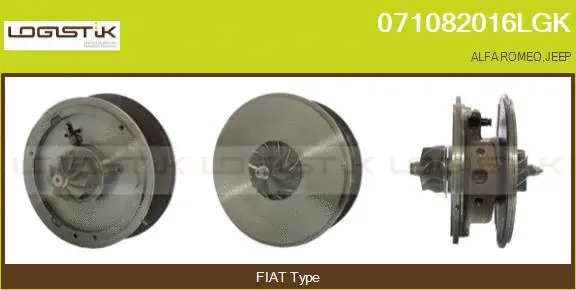 Core assembly, turbocharger (071082016LGK)