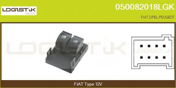 Switch, window regulator (050082018LGK)