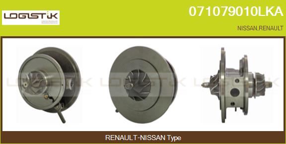 Core assembly, turbocharger (071079010LKA)