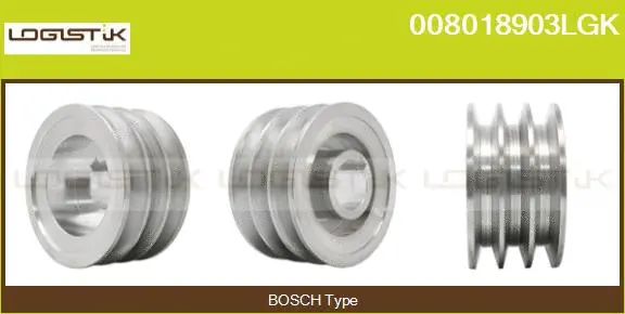 Belt Pulley, alternator (008018903LGK)