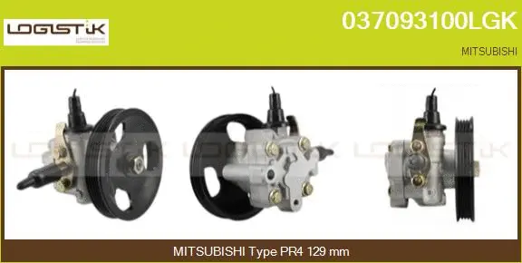 Hydraulic Pump, steering (037093100LGK)