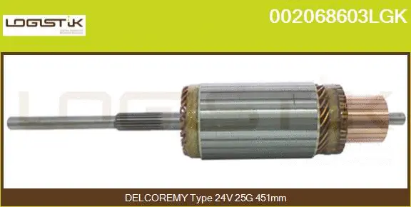 Armature, starter (002068603LGK)