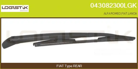 Wiper Arm, window cleaning (043082300LGK)