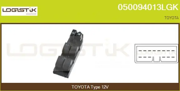 Switch, window regulator (050094013LGK)