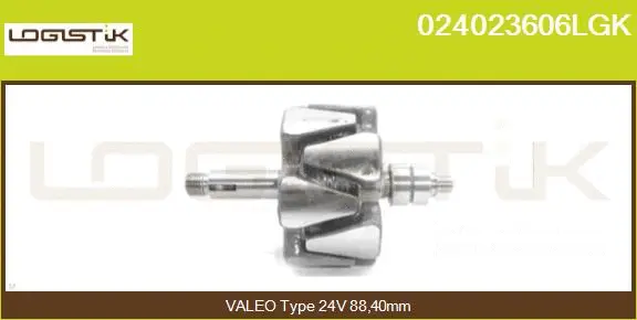 Rotor, alternator (024023606LGK)