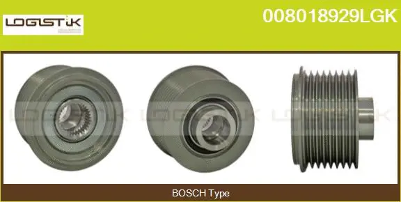 Belt Pulley, alternator (008018929LGK)