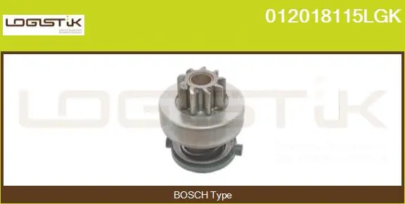 Pinion, starter (012018115LGK)