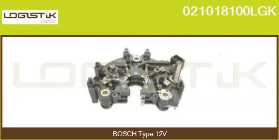 Rectifier, alternator (021018100LGK)