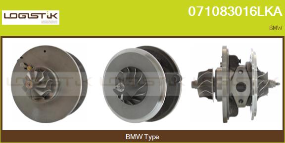 Core assembly, turbocharger (071083016LKA)