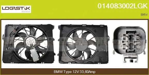 Electric Motor, radiator fan (014083002LGK)