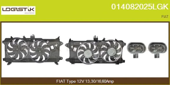 Electric Motor, radiator fan (014082025LGK)