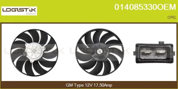 Fan, engine cooling (014085330OEM)