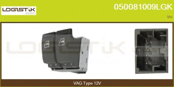 Switch, window regulator (050081009LGK)