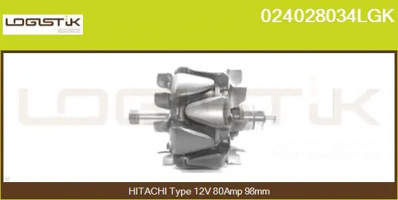 Rotor, alternator (024028034LGK)