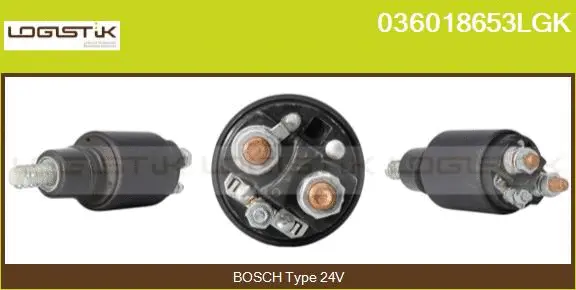 Solenoid Switch, starter (036018653LGK)