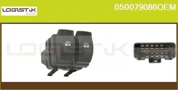 Switch, window regulator (050079086OEM)