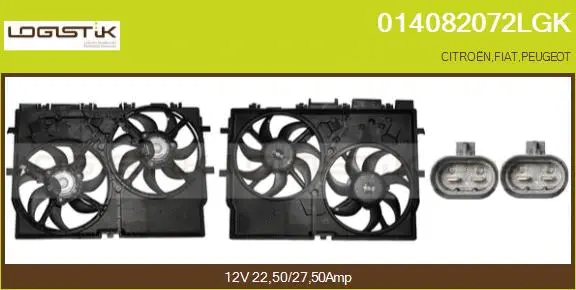 Electric Motor, radiator fan (014082072LGK)