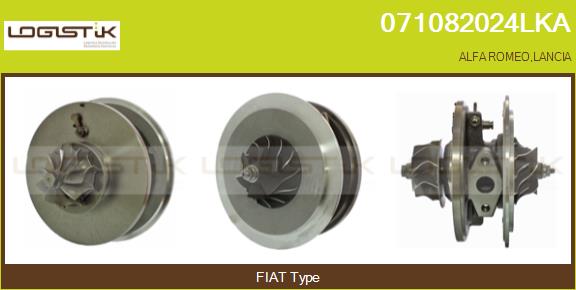 Core assembly, turbocharger (071082024LKA)