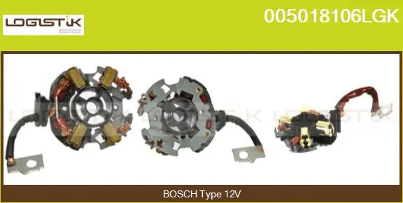 Holder, carbon brushes (005018106LGK)