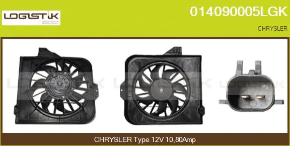 Electric Motor, radiator fan (014090005LGK)
