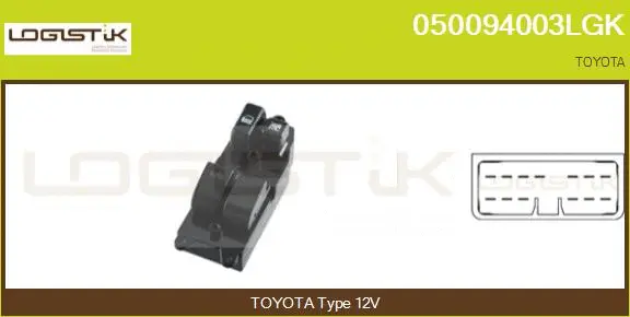 Switch, window regulator (050094003LGK)
