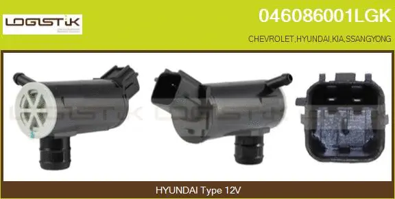 Washer Fluid Pump, window cleaning (046086001LGK)