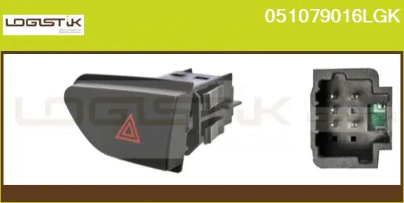 Hazard Warning Light Switch (051079016LGK)