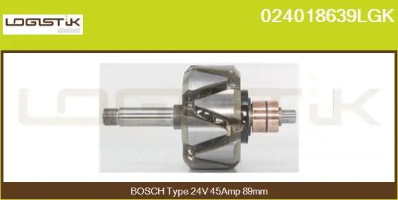 Rotor, alternator (024018639LGK)